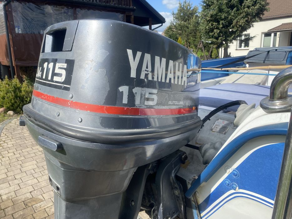 Łódź wędkarska motorowa 5,2 m, 115km