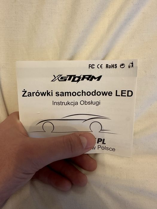 Żarówki halogeny H7 XSTORM LED HEADLINE