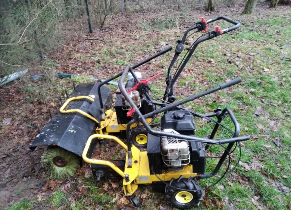 Zestaw zamiatarek marki Texas z silnikiem Briggs&Stratton