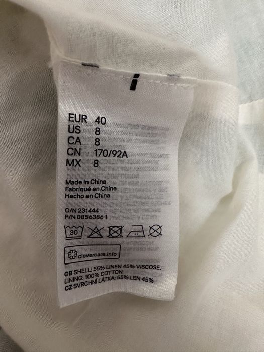 Sukienka lniana