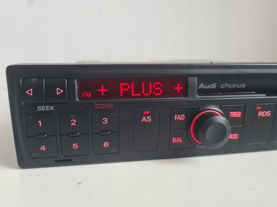 radio audi chorus 1 a3 8l a2 a4 b5 a6 c5 a8 tt 22cm idealne kod