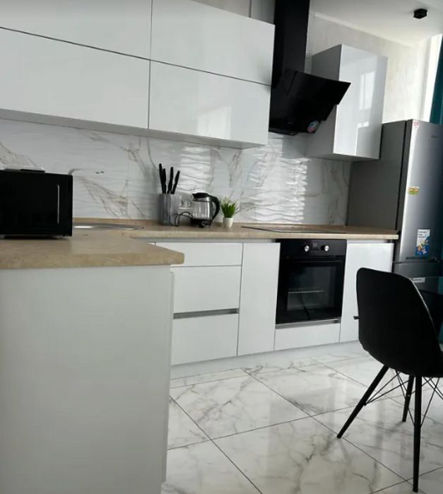 1к квартира в ЖК 44 Жемчужина/Каманина Море! Евроремонт 18 этаж