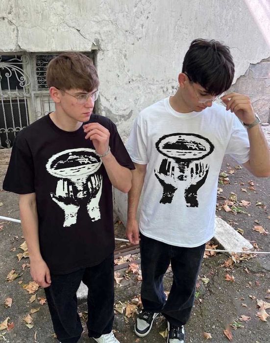Большой Принт Corteiz Hands • Новая Футболка Кортез • XS S M L XL ХXL
