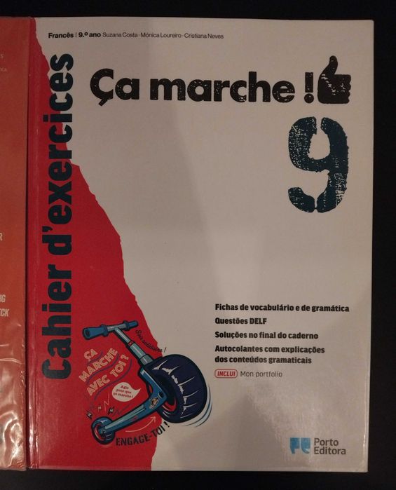 Cadernos de atividades 9º ano francês, inglês e história