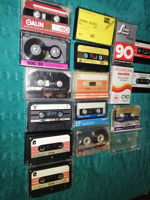 Аудиокассеты разные