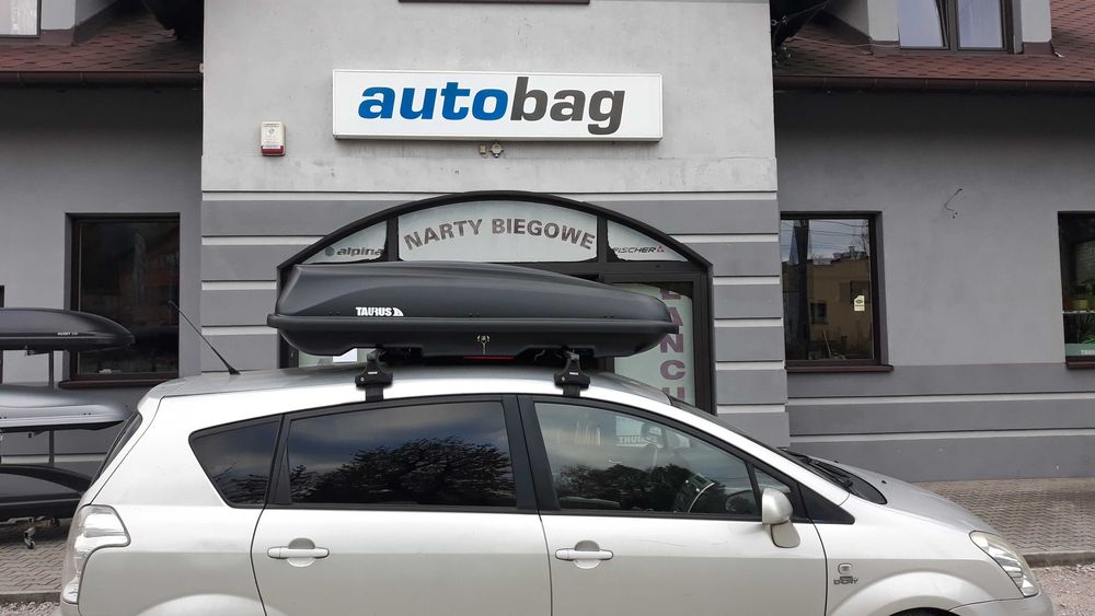 Box Taurus XTR 600-bardzo pojemny, wysoki, 2 str.otwierany, 600 litrów
