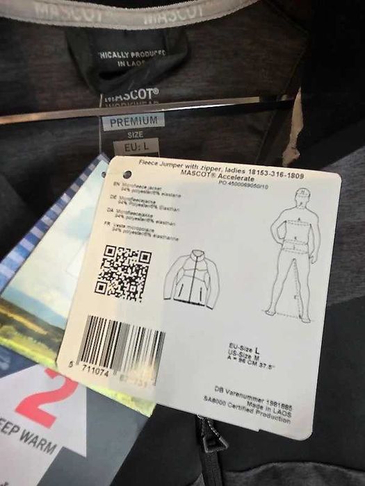 Mascot Premium bluza z odblaskami roz L