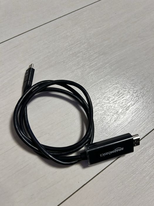 Kabel HDMI na usb C  długosc 80 cm