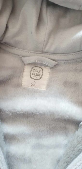 Kombinezon ocieplany roz.62 chłopiec Cool Club smyk + buciki papcie