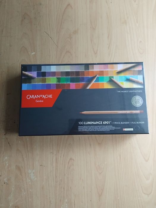 Komplet kredek Caran D Ache 100 szt. LUMINANCE 6901