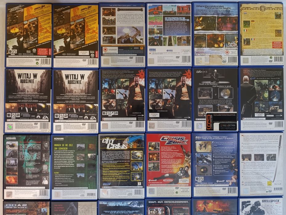 Kolekcja gier na PS2 * Nr. 6/9 * Sprawdź * 313 Pozycji * wysyłka gry *