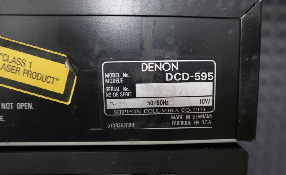Проигрыватель Denon DCD-595 Германия DAC  2 x PCM61 Technics SL-PG460A