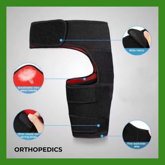 БАНДАЖ фіксатор стегна для відновлення м'язів ортез кульшового суглоба
