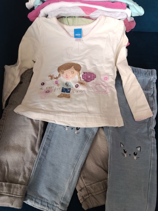 Ubranka dla dziewczynki 74/80/86/92