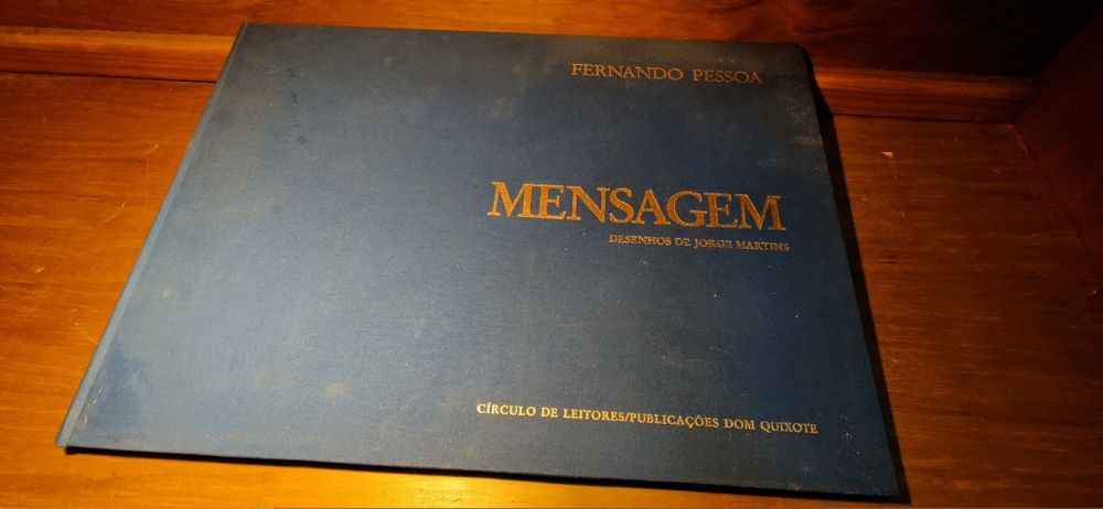Mensagem - Fernando Pessoa desenhos de Jorge Martins 32x43 cm
