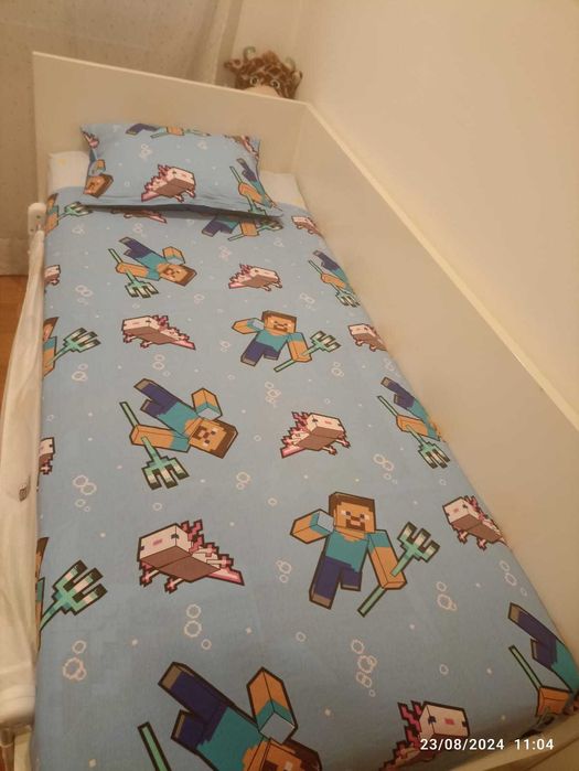 Cama individual / dupla com gavetão | p/ colchões 90x200cm