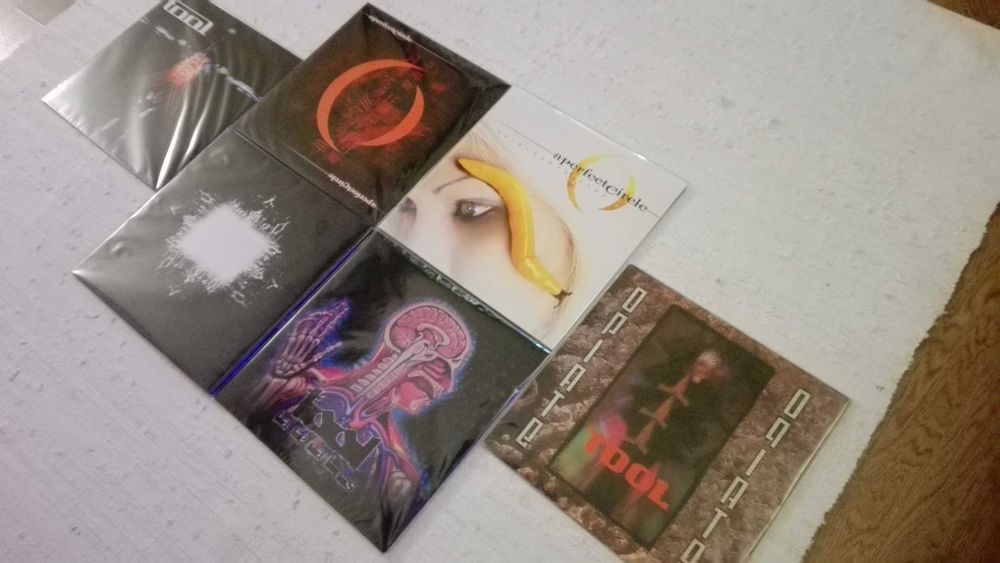 Conjunto Discos Vinil LPs - Tool, A Perfect Circle