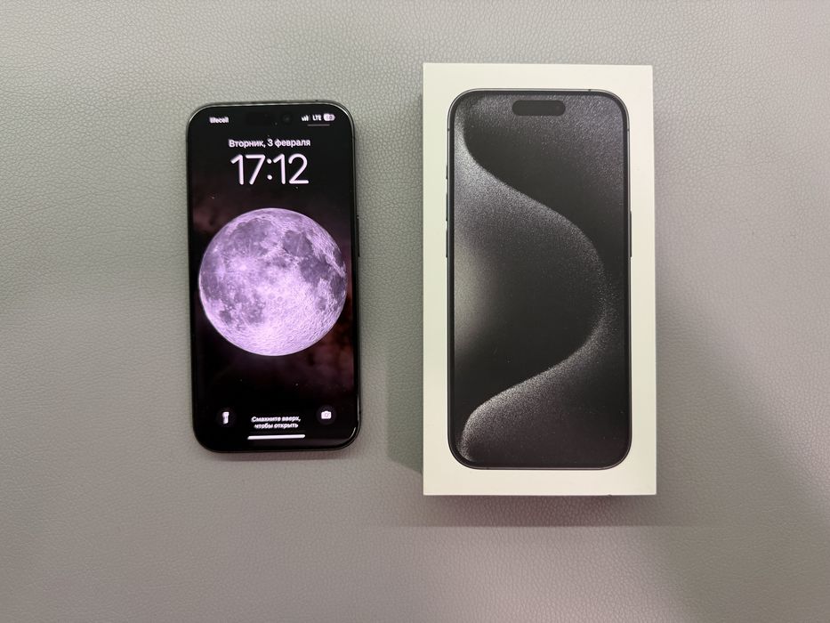 Iphone 15 pro 256 gb black