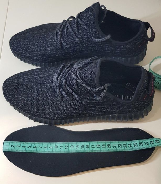 Adidas Yeezy Boost 350 Pirate Black 42 размер кроссовки кеды