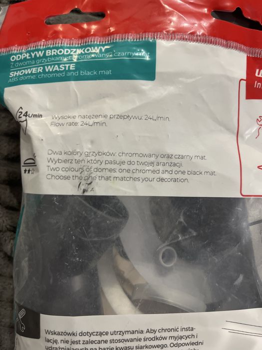 Syfon brodzikowy schedpol ultraslim