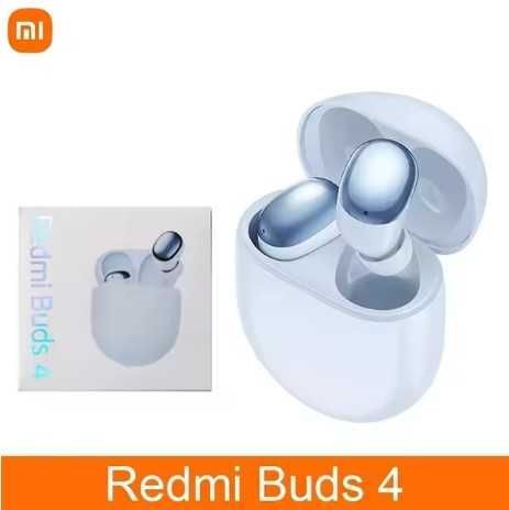 НОВІ Безпровідні Навушники Xiaomi Redmi Buds 4 Blue/Гарнітура Якісна