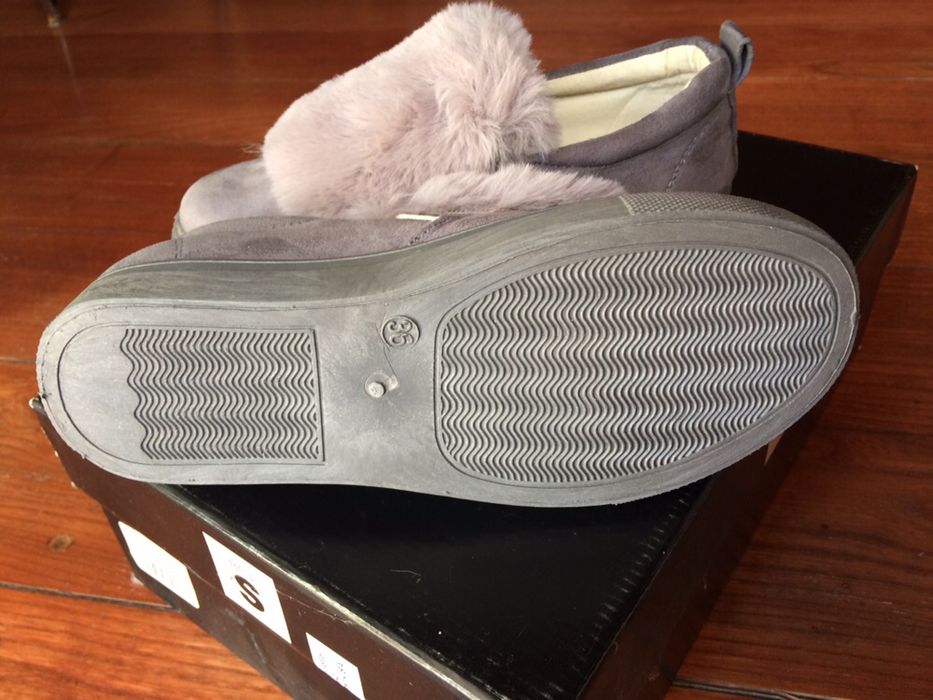 Nowe buty z futerkiem.