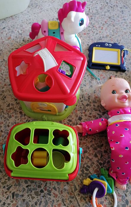 Brinquedos criança/bebe, CHICO e outros, o lote todo por 10€