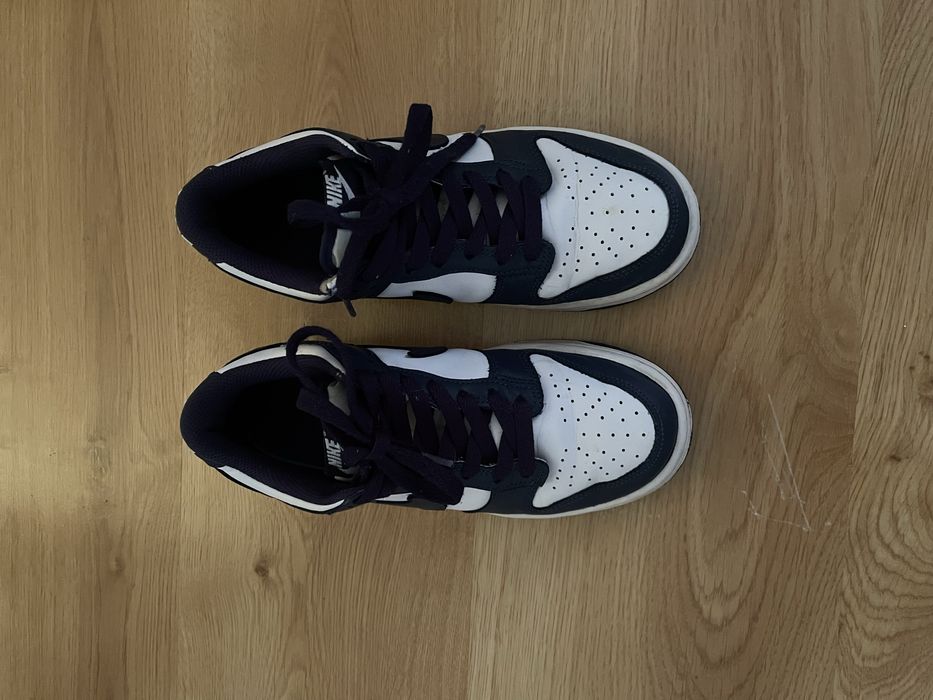 Buty granatowe nike dunk