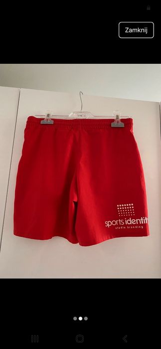 Spodenki Nike czerwone