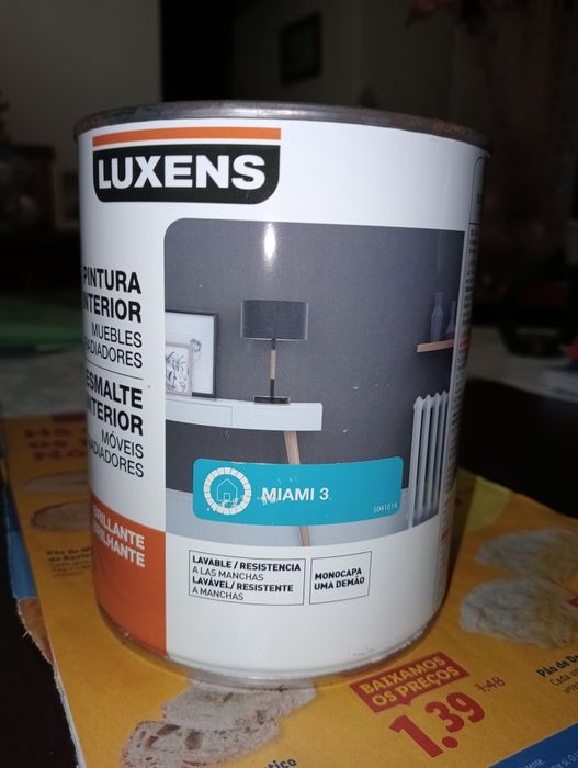 Tinta para pintura de Interior e exterior