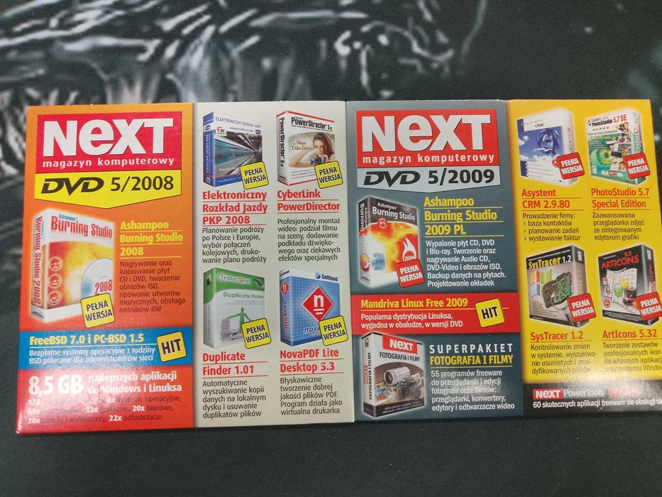 11 cd z gazety komputerowej next likwidacja kolekcji
