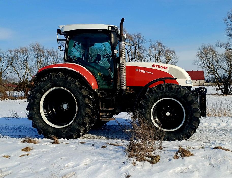 Steyr 6145 Profi Bardzo dobry stan Range Command Pneumatyka umowa case