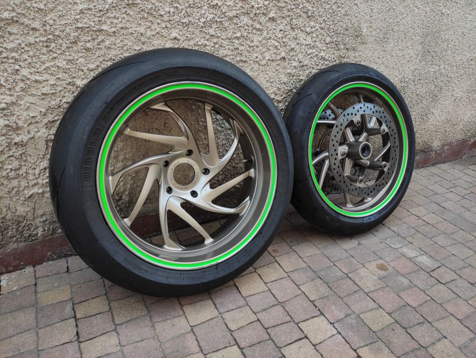 Koła alufelgi opony Pirelli Diablo supercorsa BMW K1200 K1300 k1200s