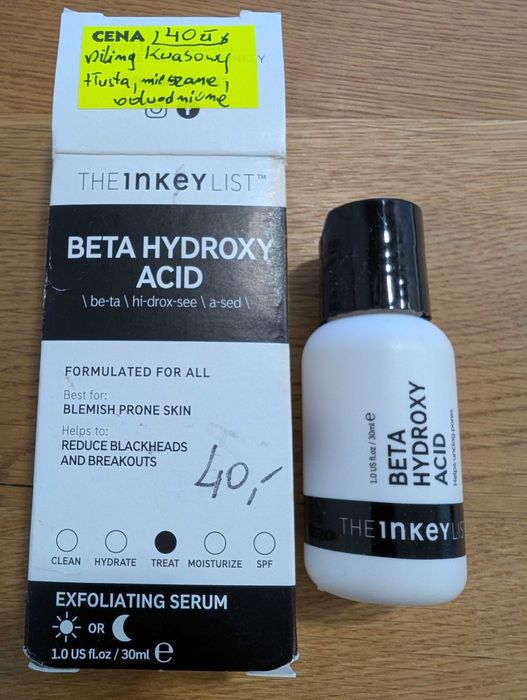 Peeling kwasowy - THE INKEY Beta Hydroxy Acid, 30ml