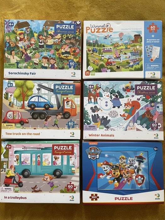 Пазли dodo 60 штук