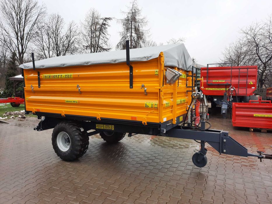 OKAZJA, PROMOCJA Przyczepa TECHMONT T-151/1 3500kg
