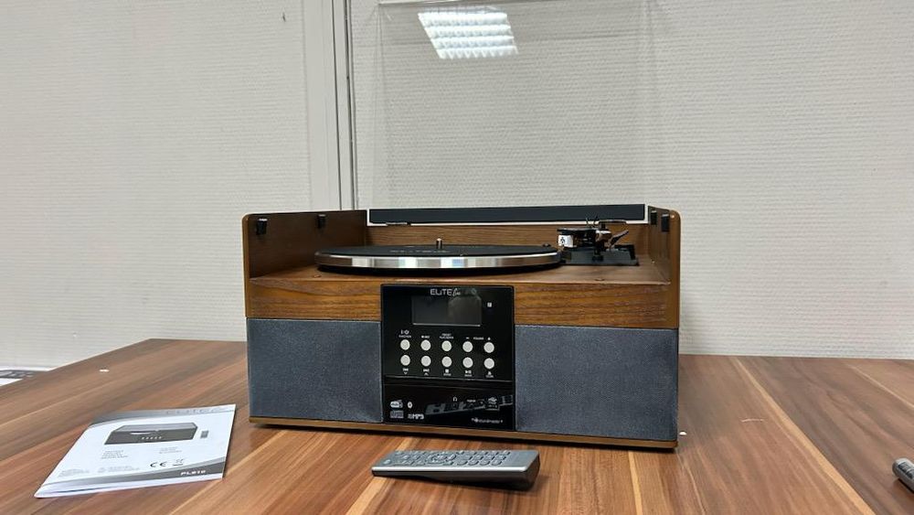 Gramofon SOUNDMASTER Elite PL910 Drewno