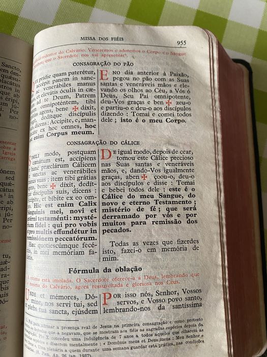 Missal Dom Gaspar Lefebvre, 1950