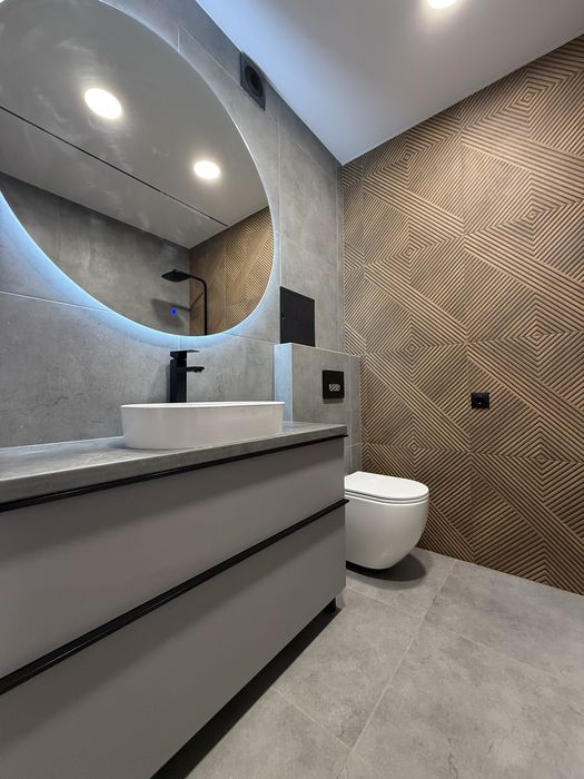 3-кімнатна квартира з видом на Дніпро, два санвузла