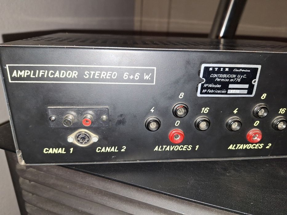 Amplificador a valvulas stereo Atlantic