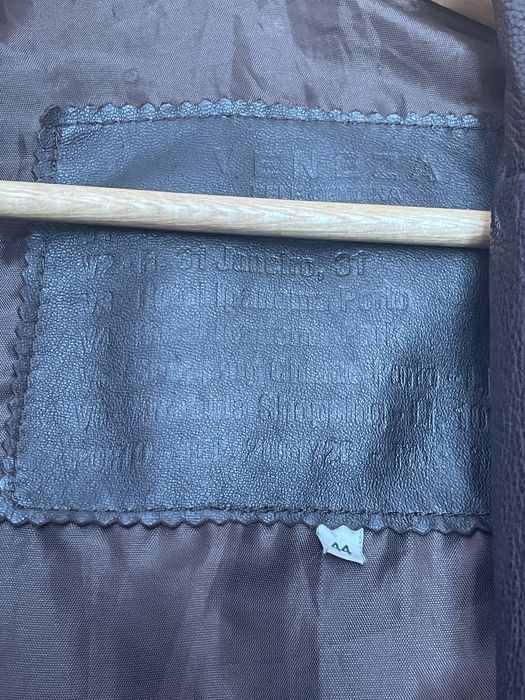 Casaco pele castanho