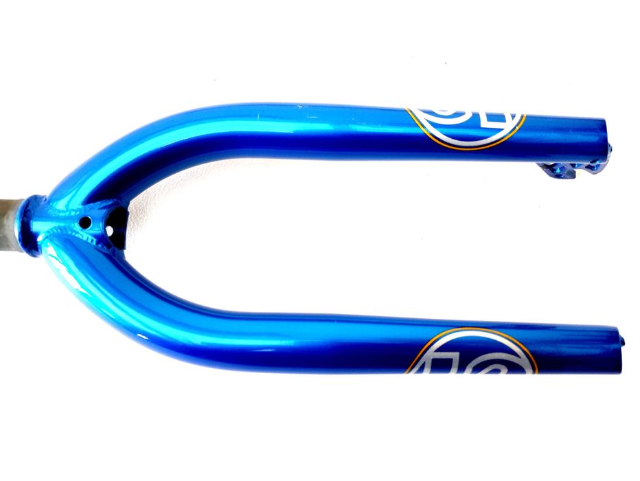 Nowy Lekki Widelec NOS GT Cr-Mo Freestyle BMX 1 1/8" 20" Niebieski
