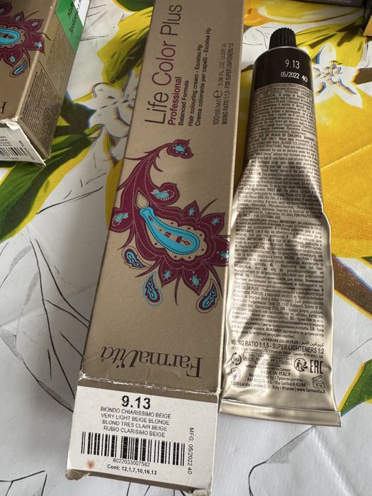 Продам нову професійну фарбу для волосся Farmavita, Inebrya, Palette