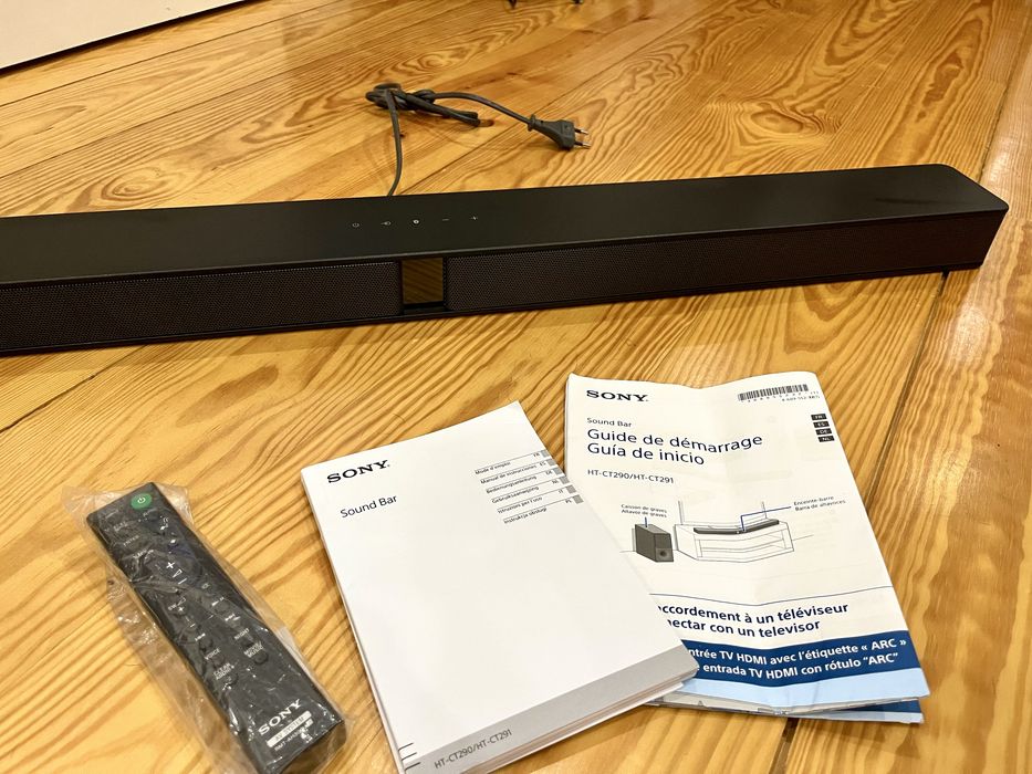 Barra de som SONY HT-CT290 - NOVA