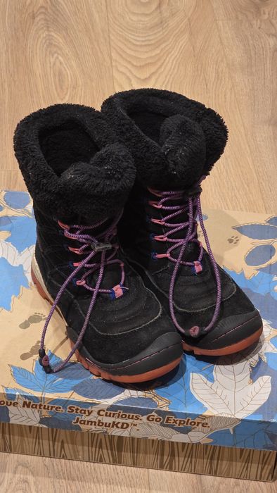 Чоботи Jambu Kids замшеві водонепроникні, розмір 34