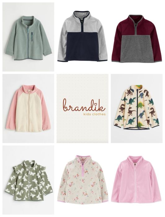 Флісова кофта фліска h&m carter’s 74, 80, 86, 92, 98, 104, 110, 116