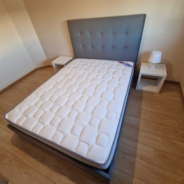 Camas de Casal Estofadas de Luxo 199€ Disp. em Várias Cores! 190x140m!