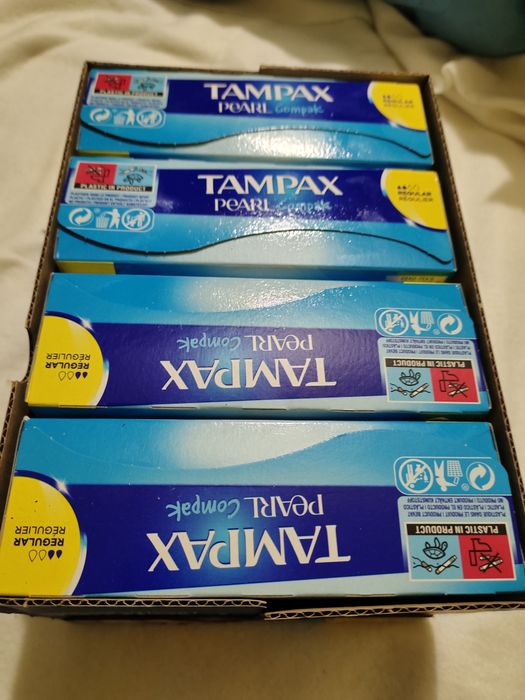 Тампоны  Tampax pearl compak