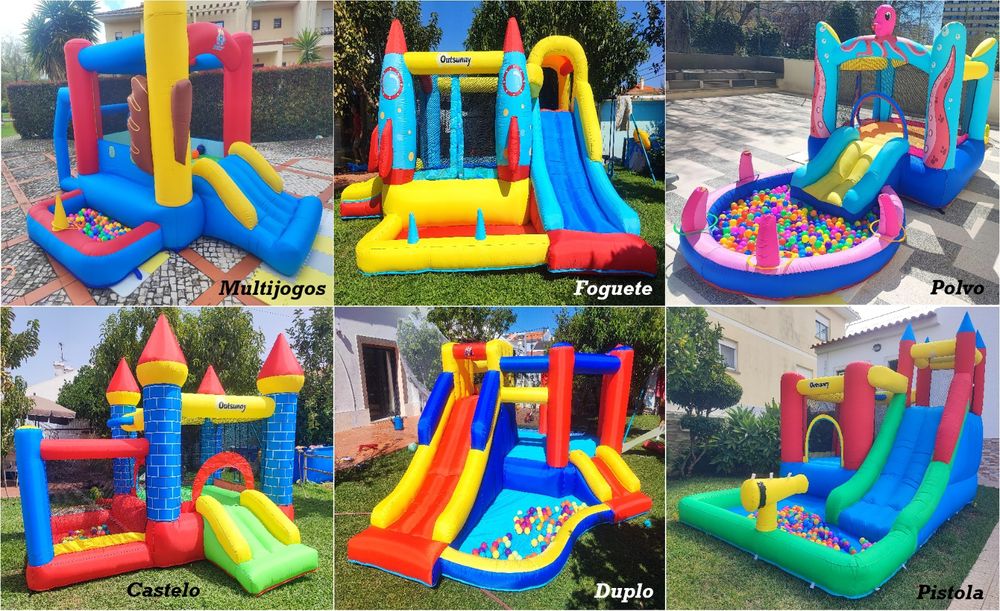 Aluguer de insufláveis - Odivelas, Lisboa, Loures, Amadora e arredores