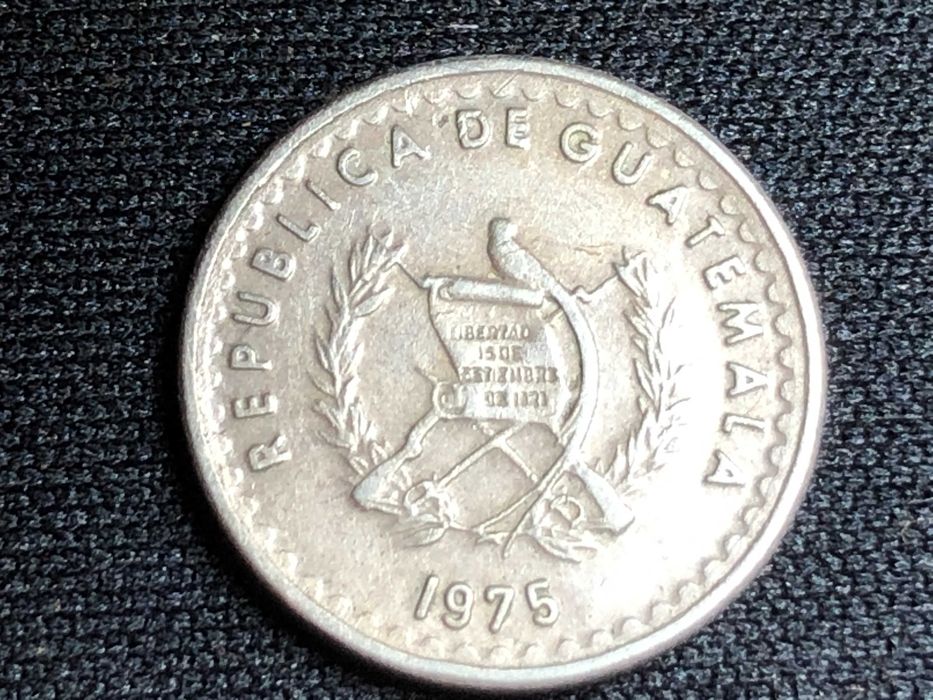 Guatemala 1975 - 5 Centavos Cuproniquel